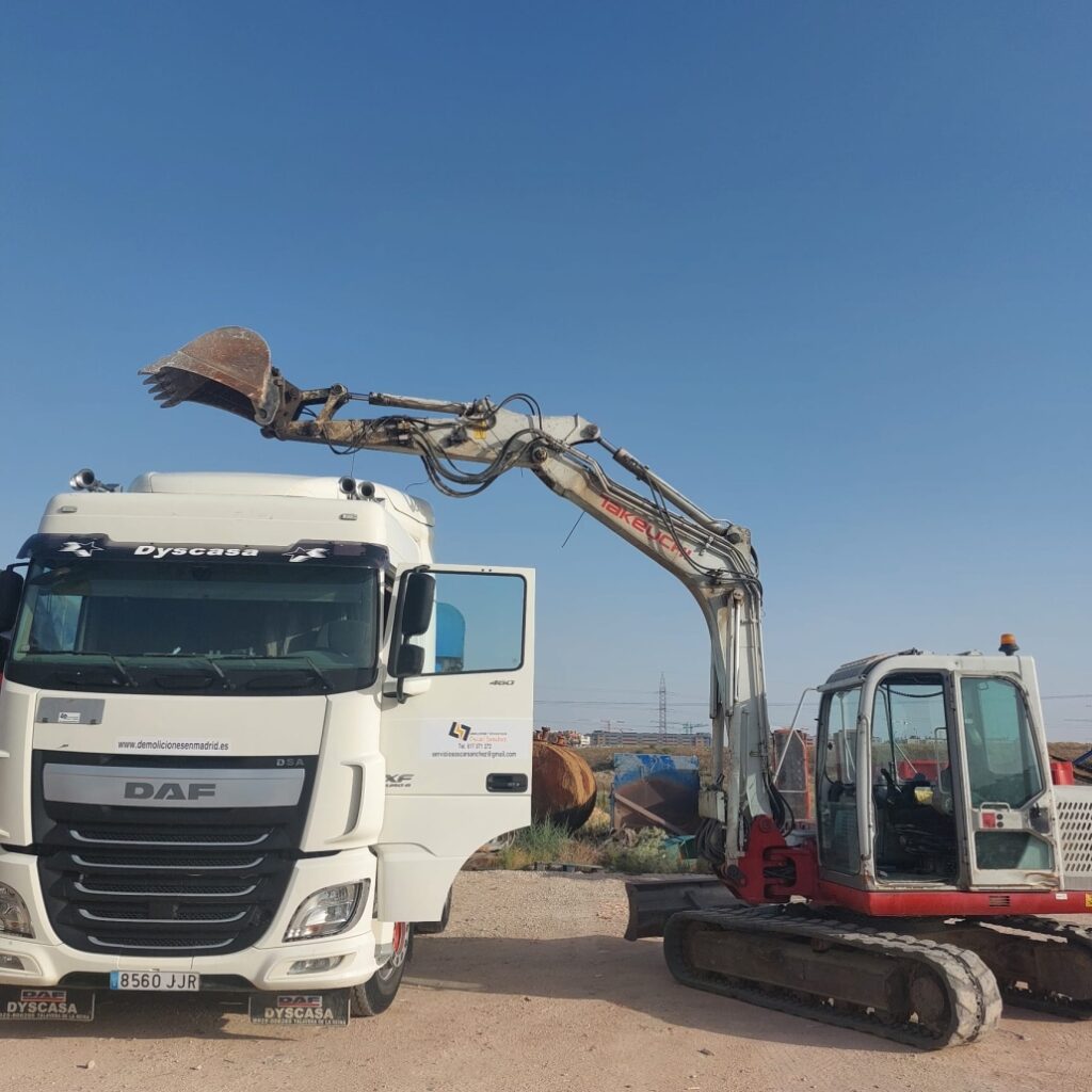 Inversión en maquinaria de construcción en Madrid