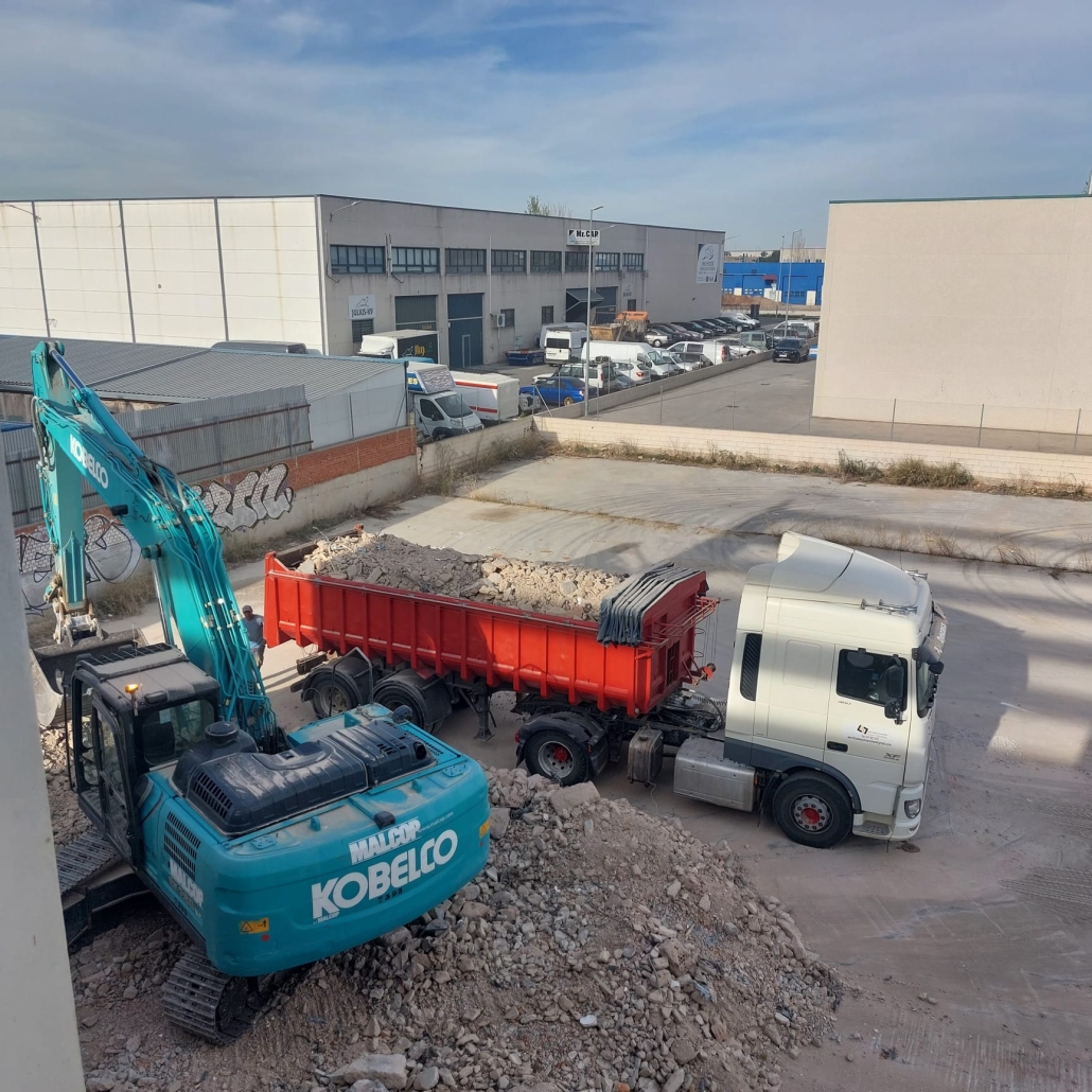 Inversión segura en máquinas de construcción en Madrid